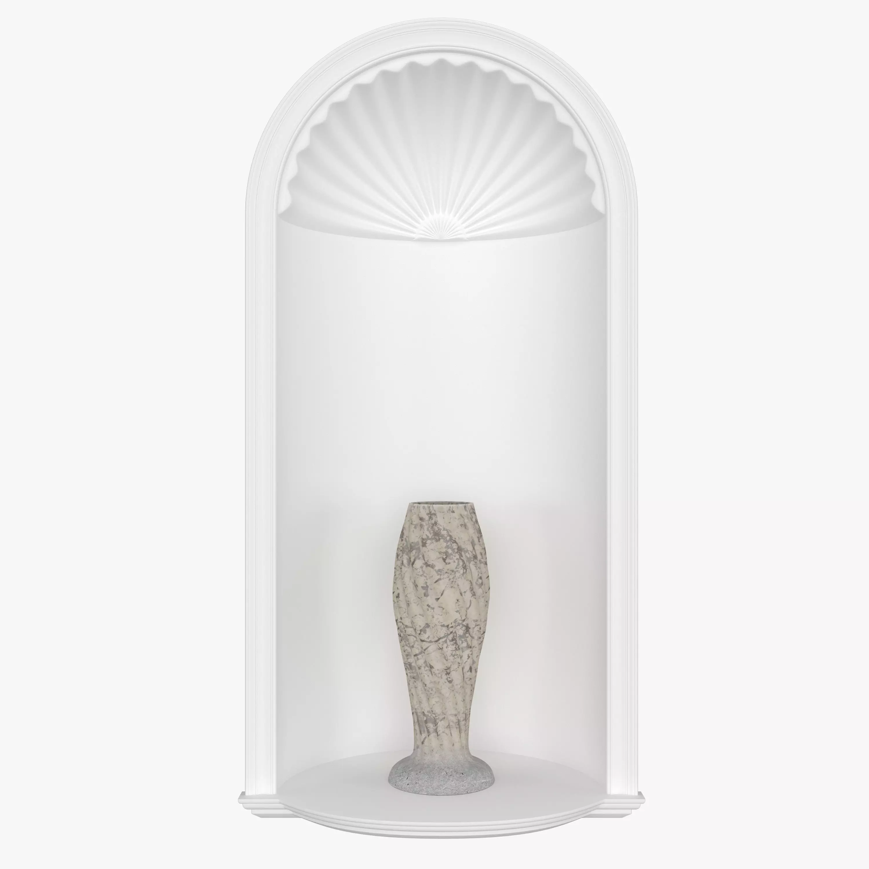 Wall niche 3D model_0