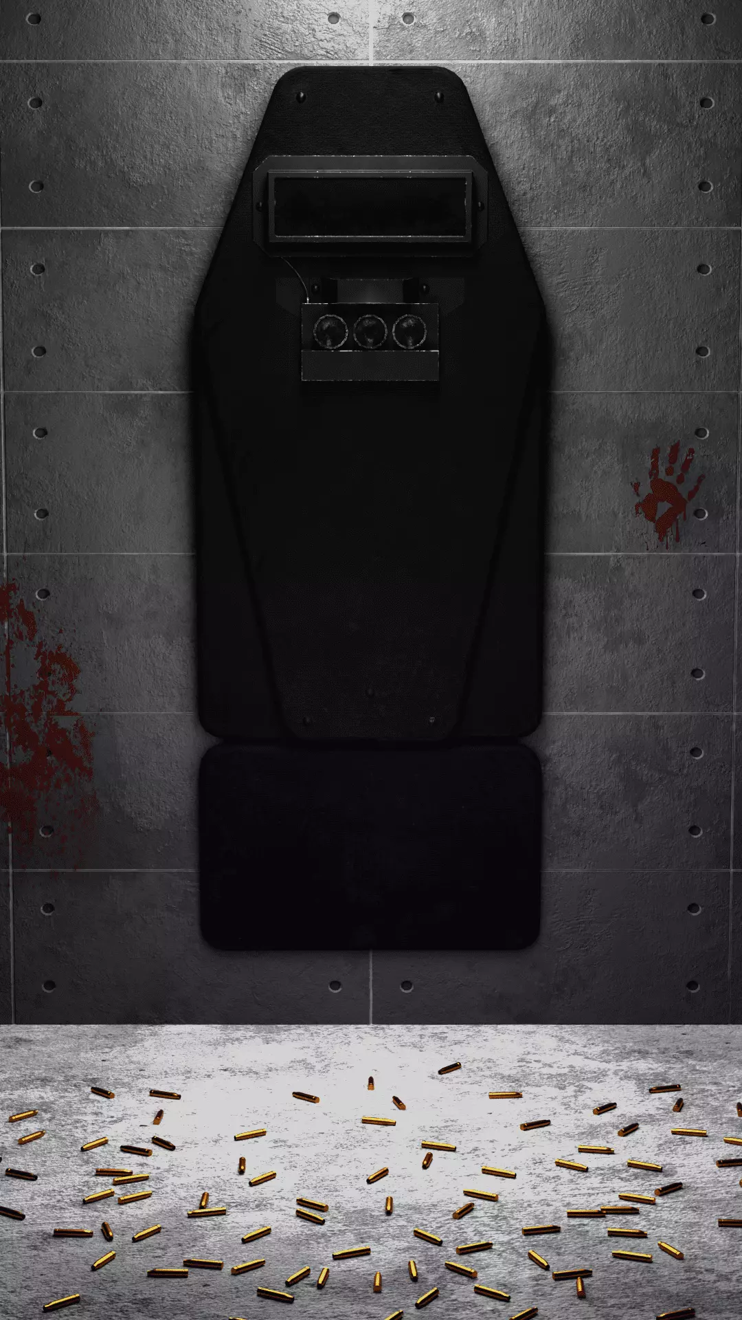 Shield Vant VM Low-poly 3D model_0