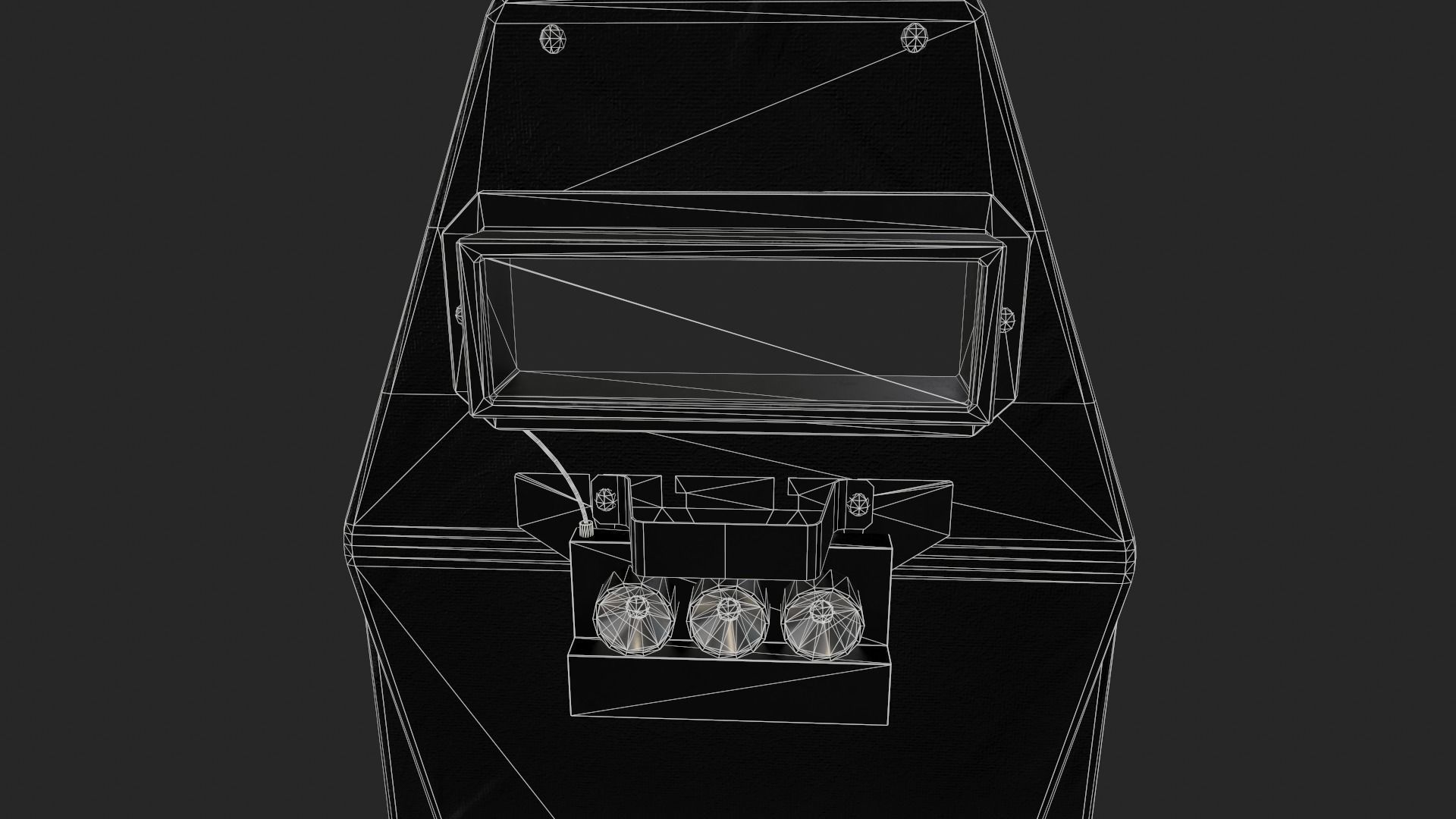 Shield Vant VM Low-poly 3D model_6