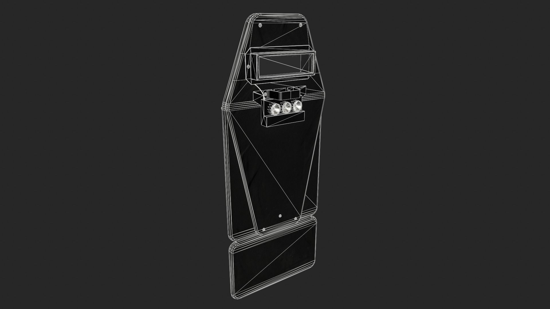 Shield Vant VM Low-poly 3D model_2