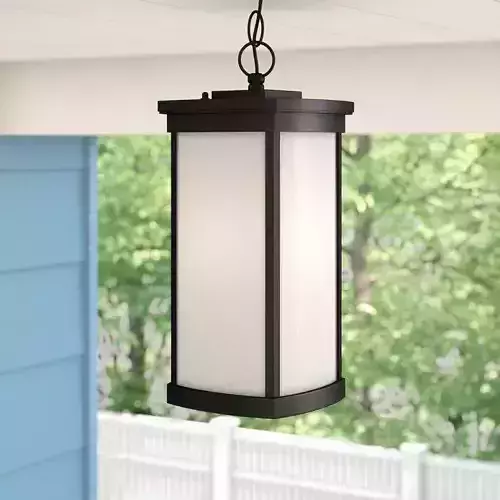 Fielden Bronze Bulb Outdoor Hanging Lantern