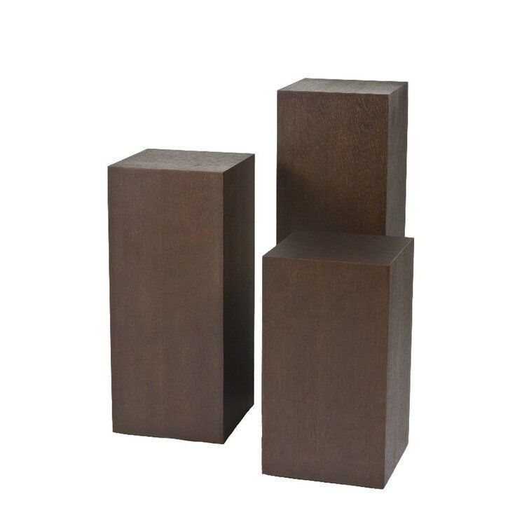 Cameron Block End Table Set - 3 Colour 3D model_4