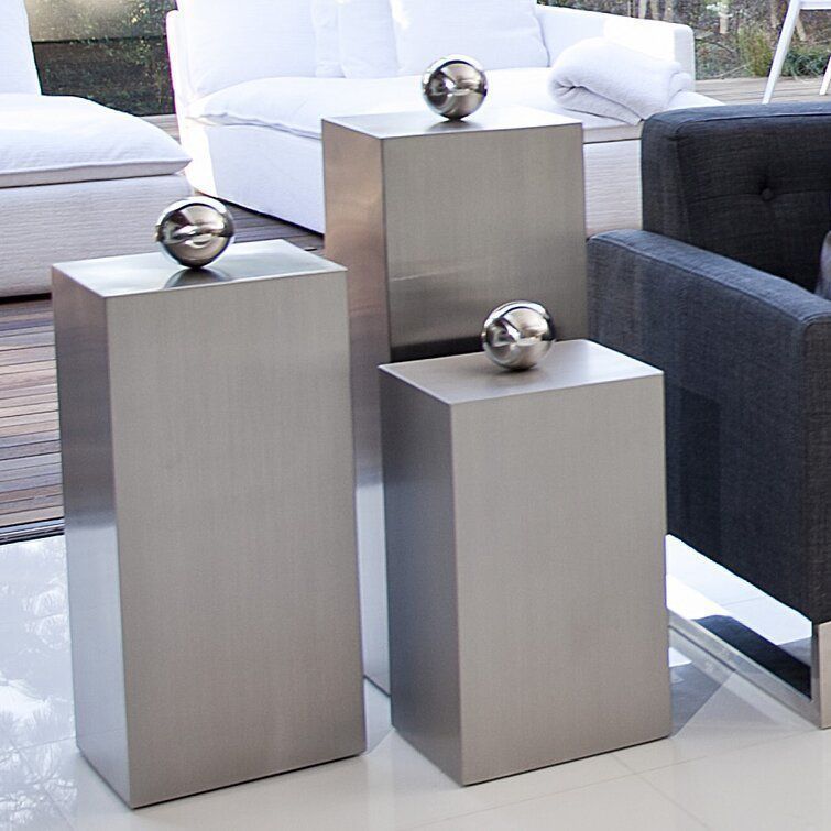 Cameron Block End Table Set - 3 Colour 3D model_22