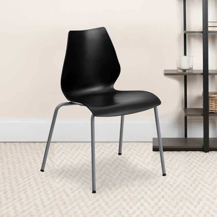 Oliverson Armless Stackable Chair 3D model_4
