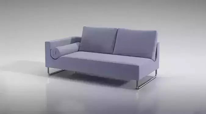 Modern Blue Couch
