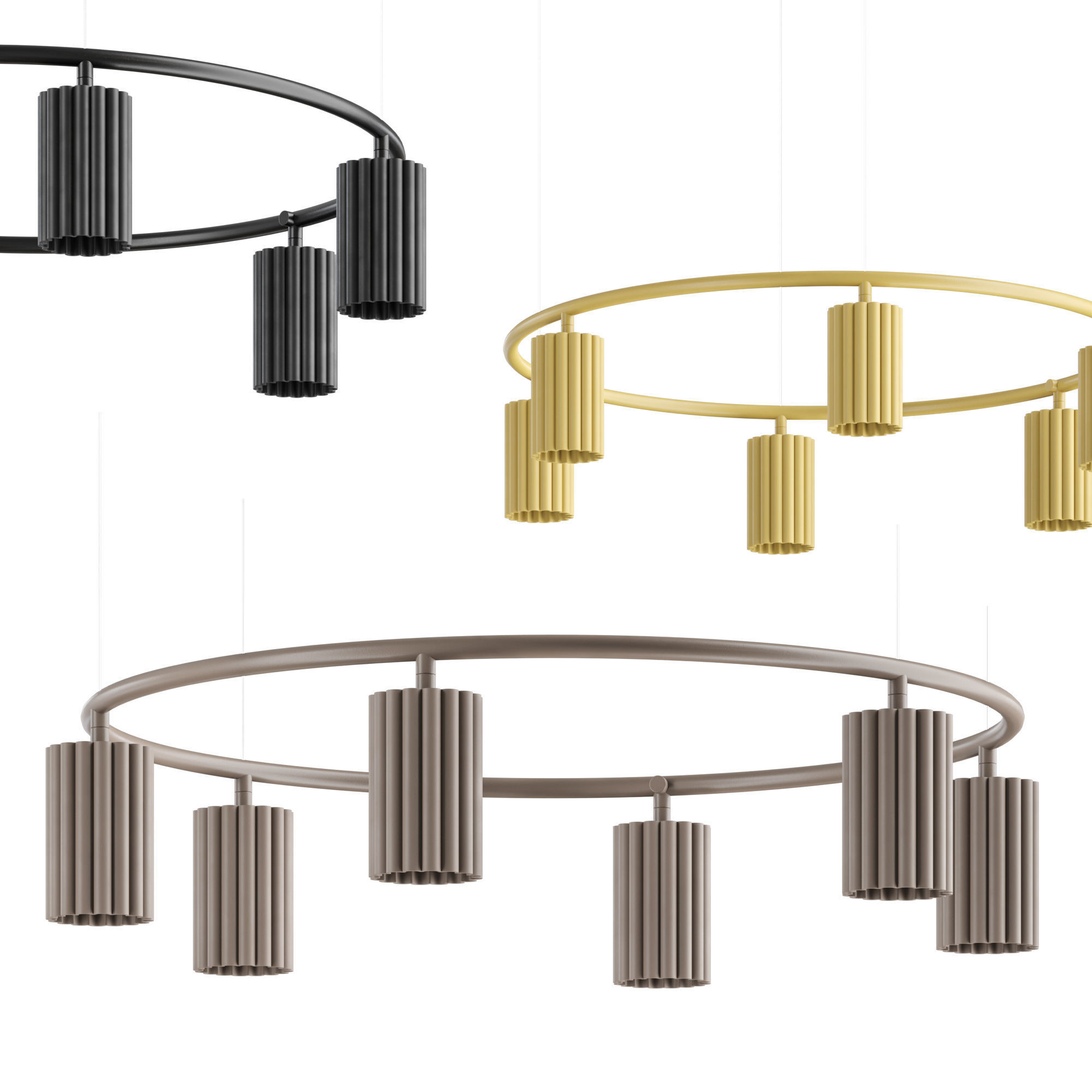 DONNA CIRCLE Pholc Hanging lamp 3D model_1