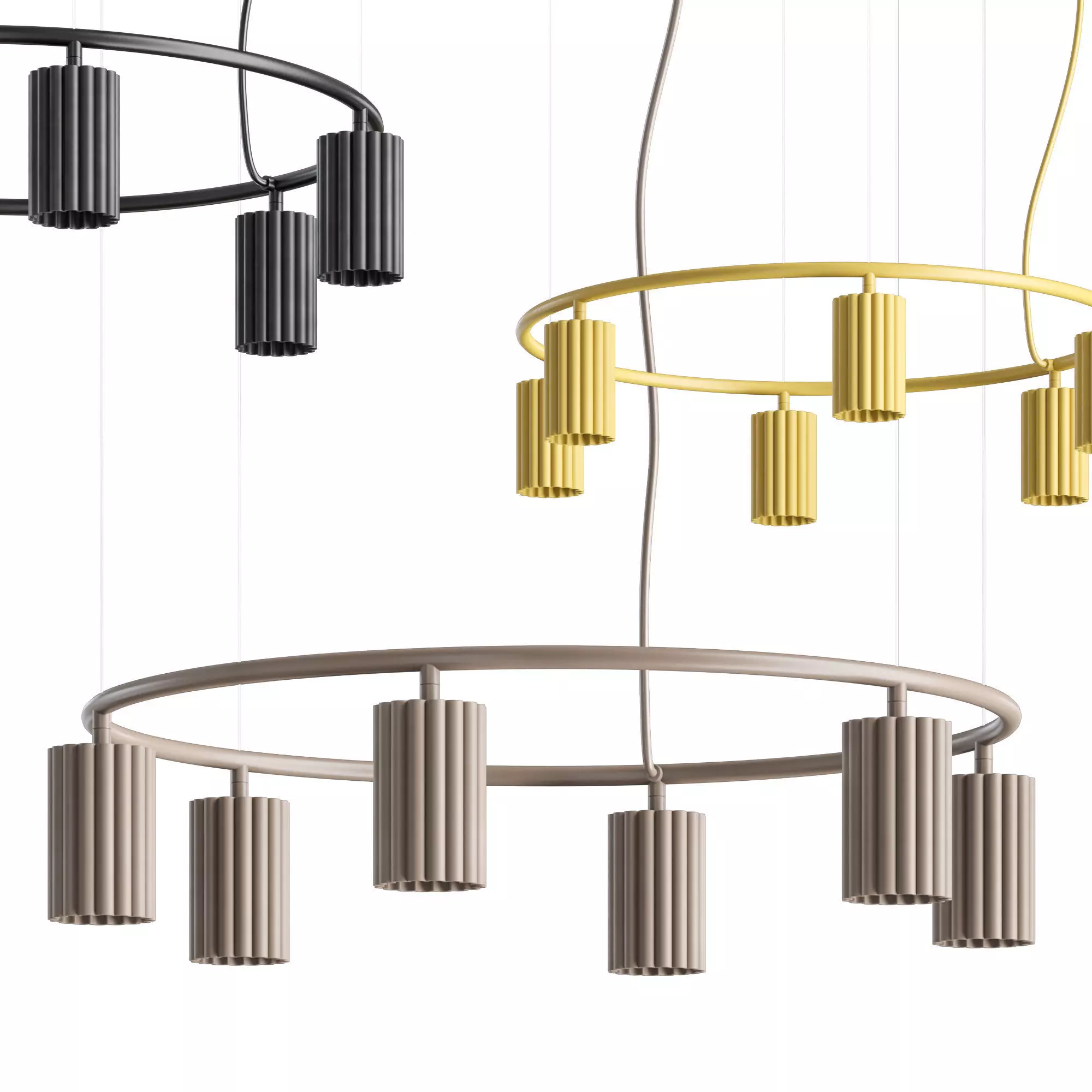 DONNA CIRCLE Pholc Hanging lamp 3D model_0