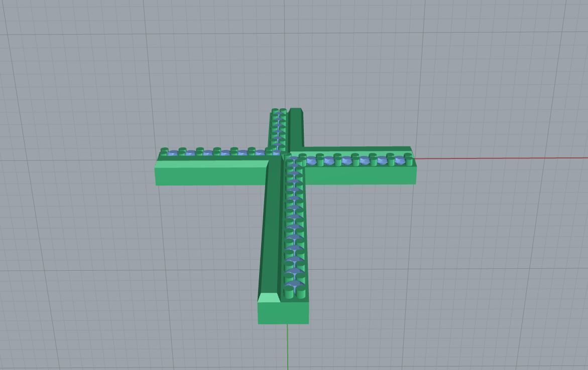 Luxury  Cross pendant ready for printing Stl format  3D print model_6