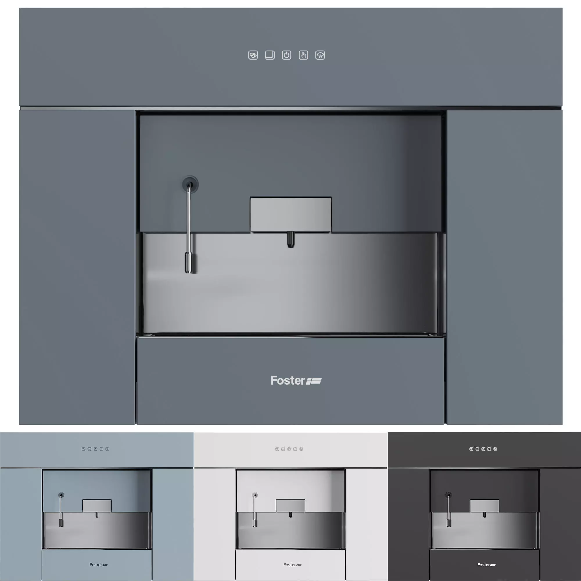 Foster Coffee maker 3D model