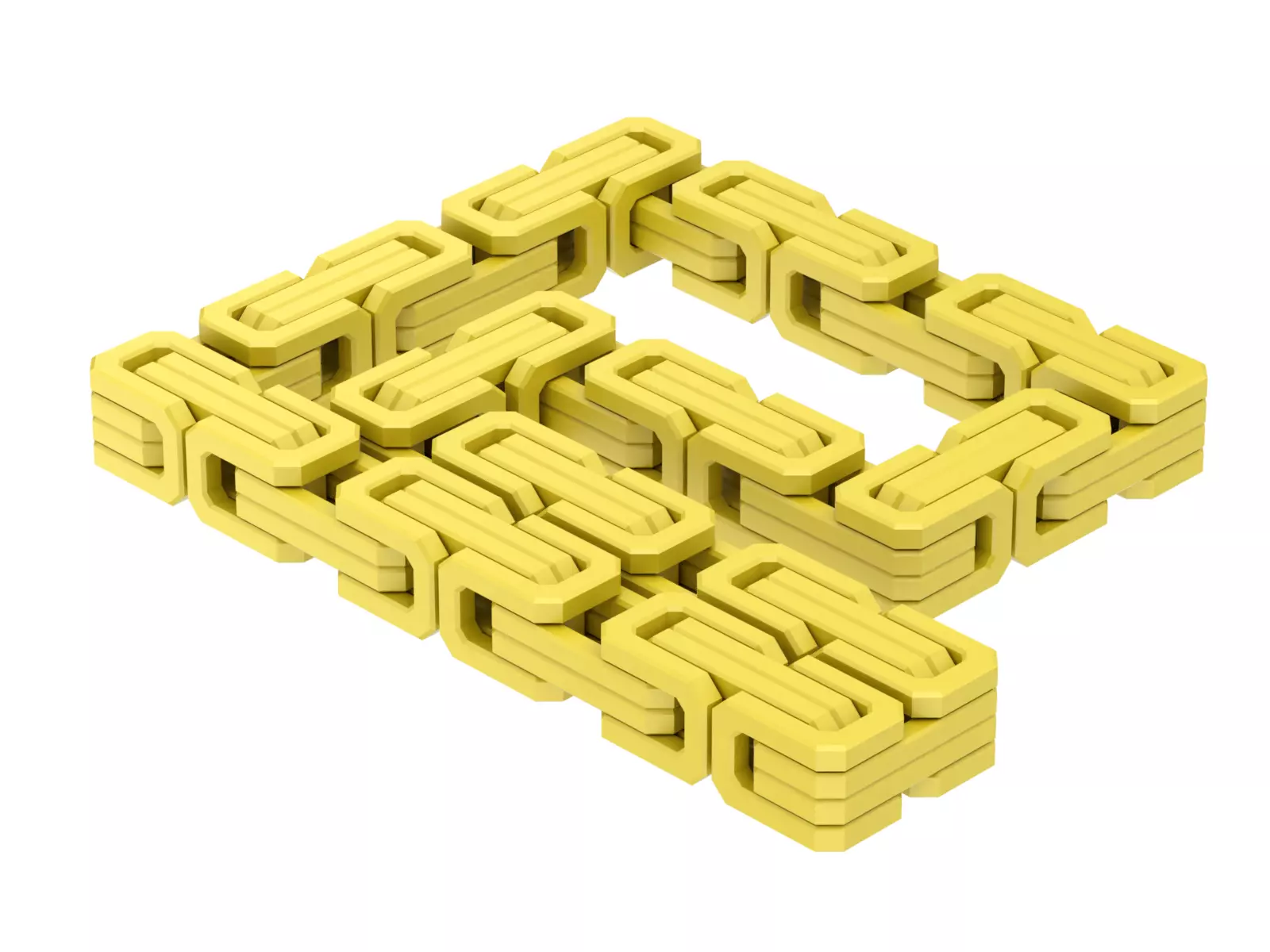 Printable King Chain 3D print model_0