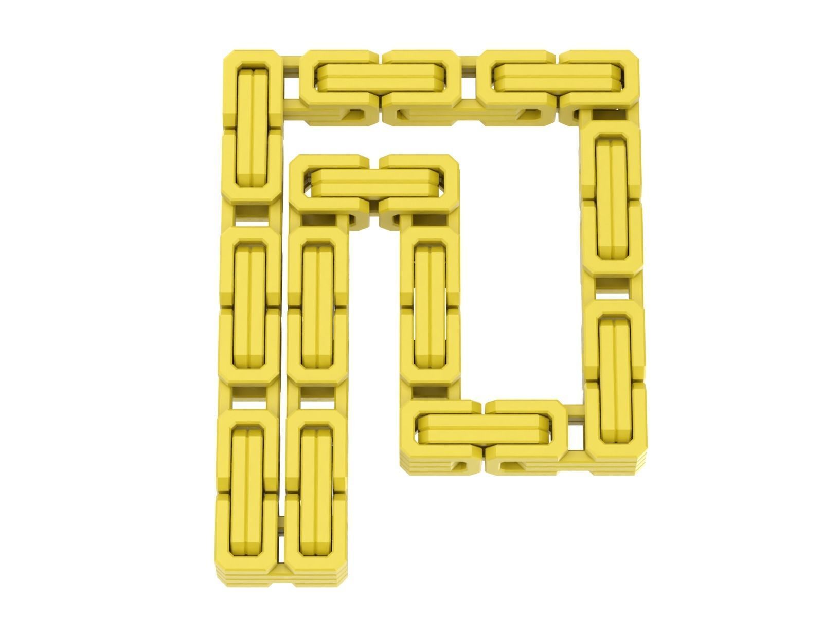 Printable King Chain 3D print model_6