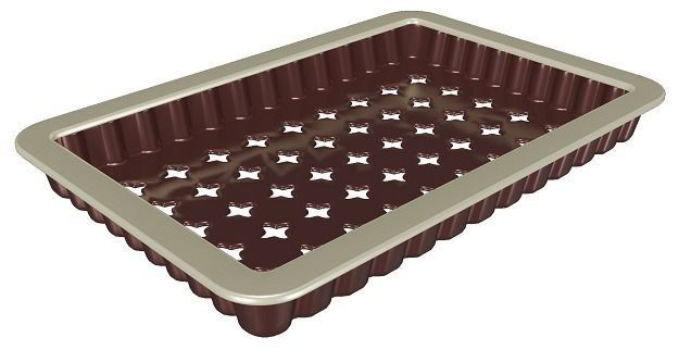 Elegant Candy Tray Low-poly 3D model_1