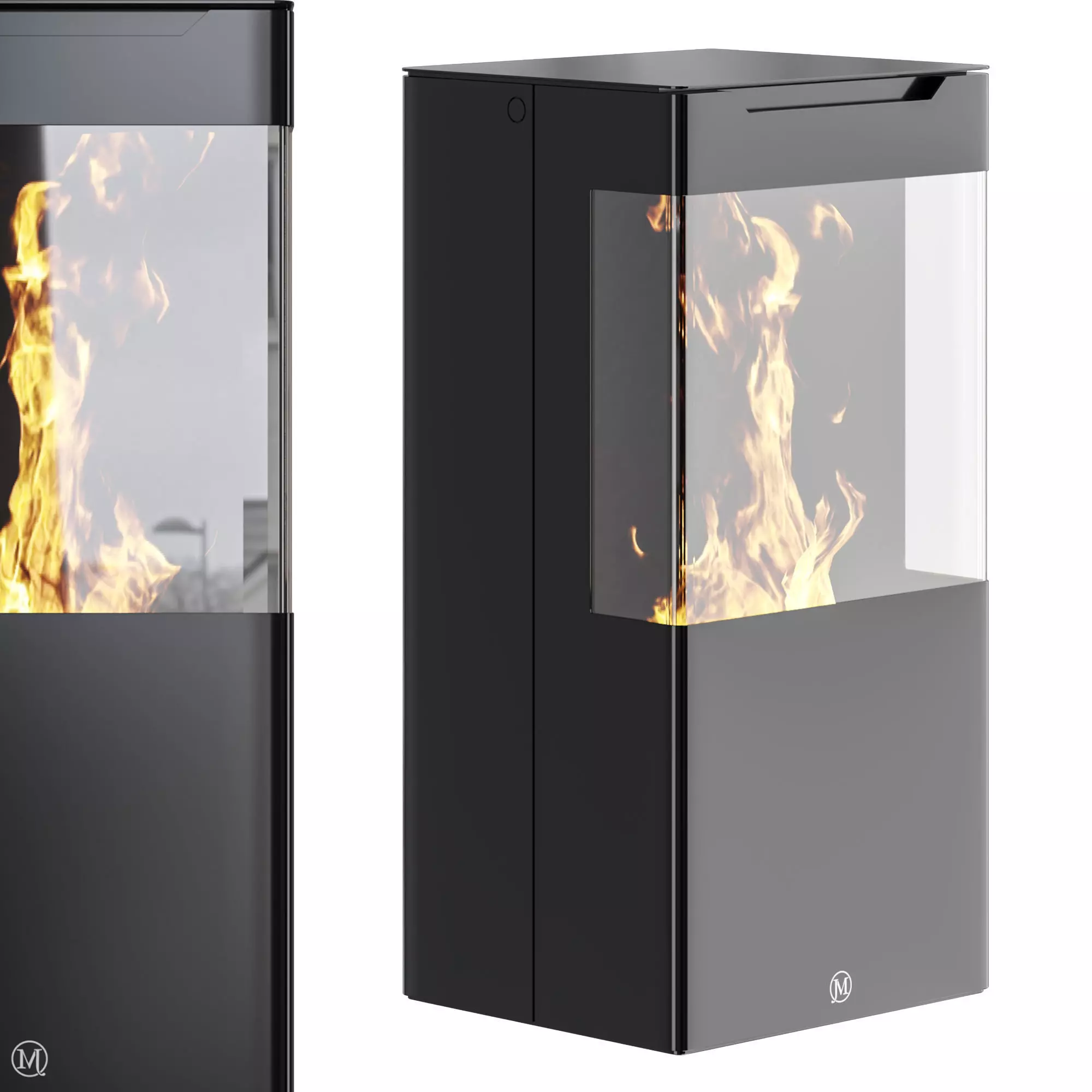 Jolly Mec V-SION Fireplace 3D model