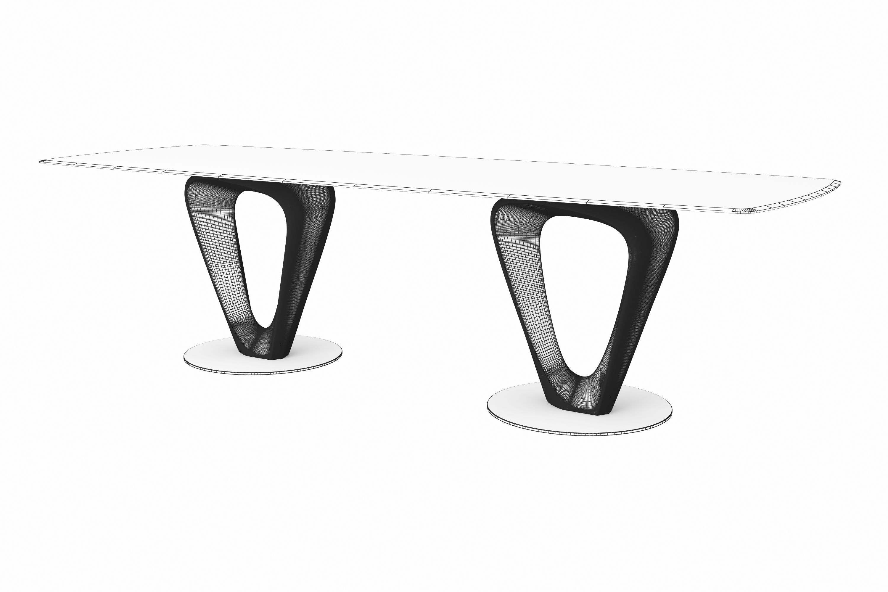 Mobius Table 3D model_3