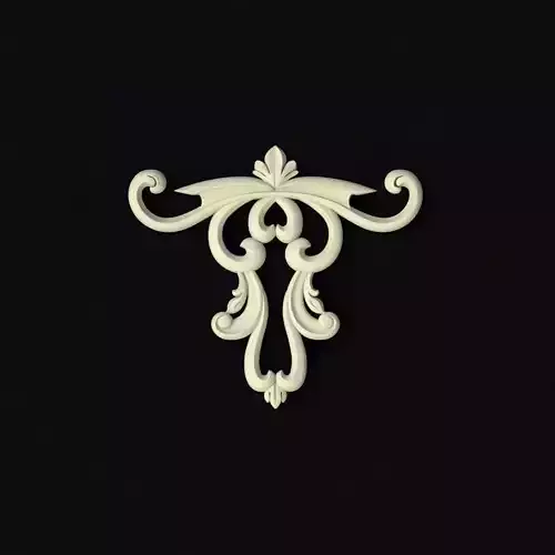 dekor ornate letter t