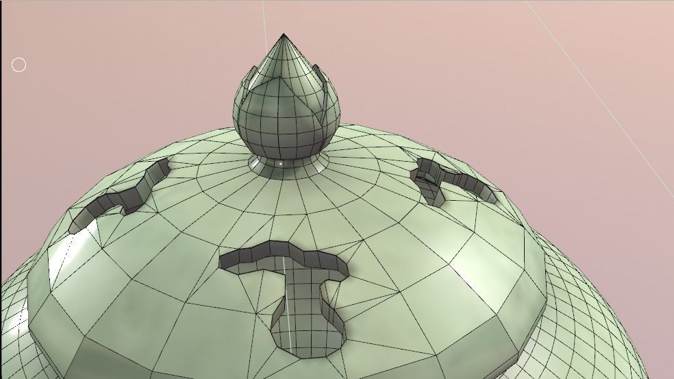 Ceramic censer 3D model_5