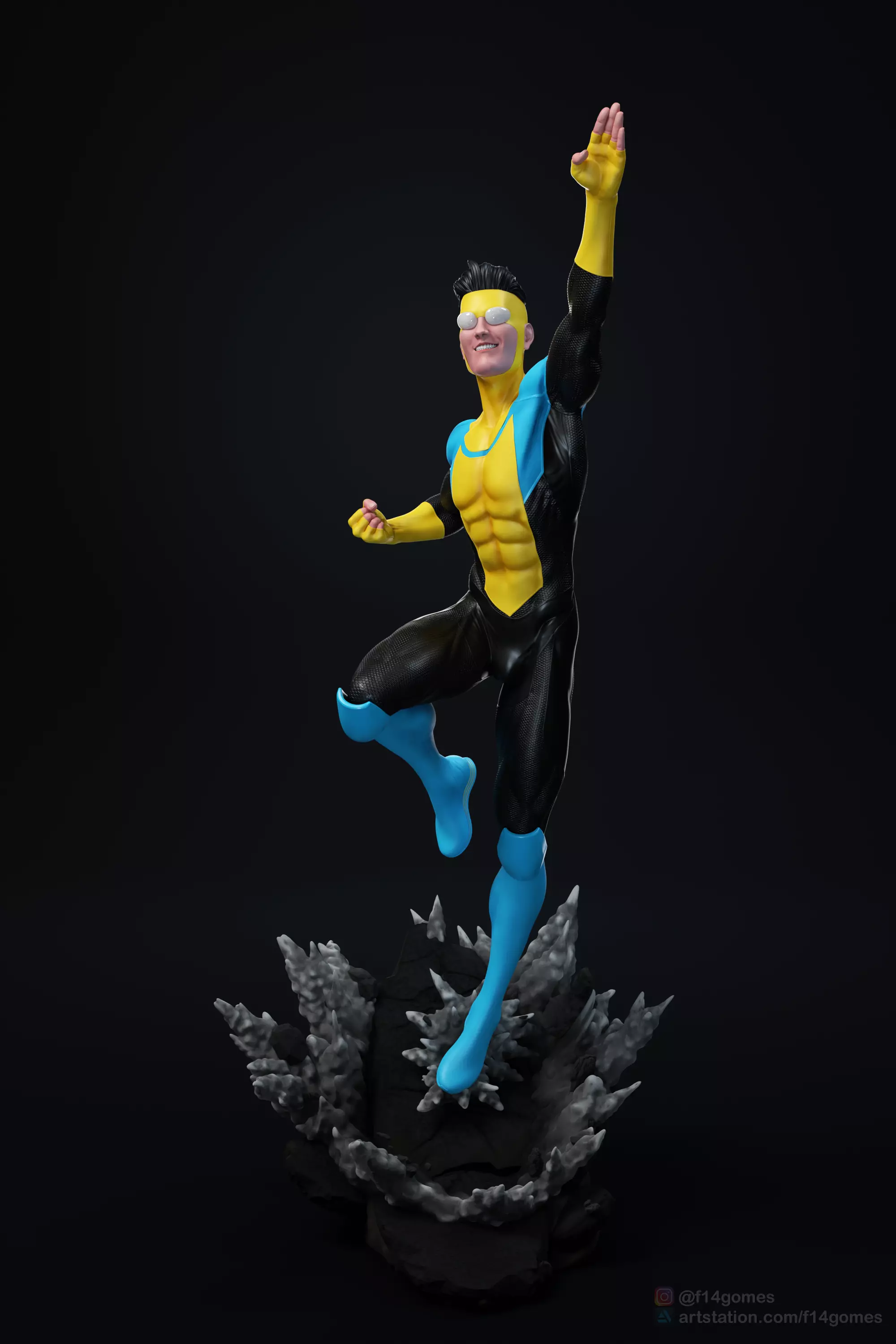  Invincible - Mark Grayson 3D print model_0