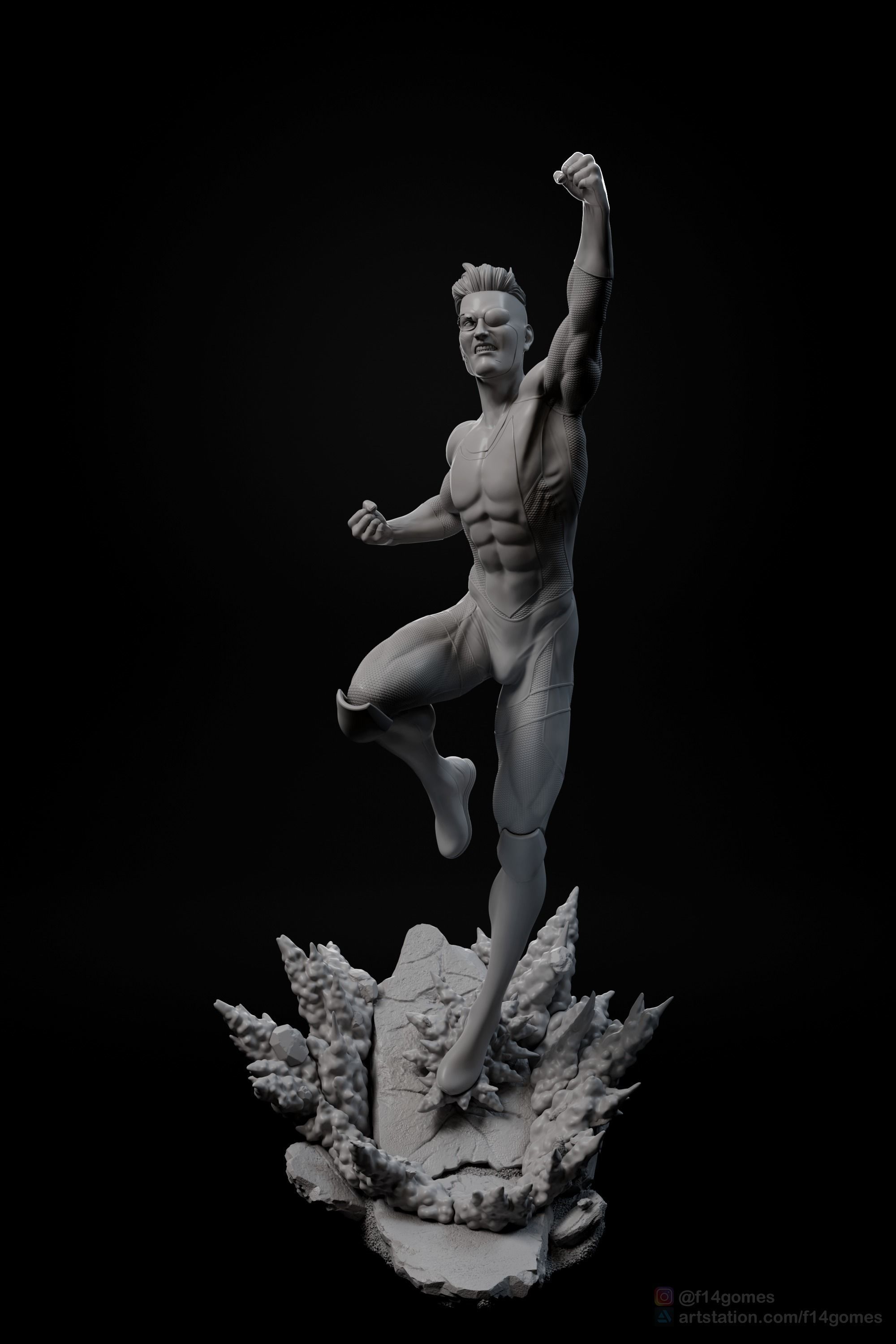  Invincible - Mark Grayson 3D print model_1