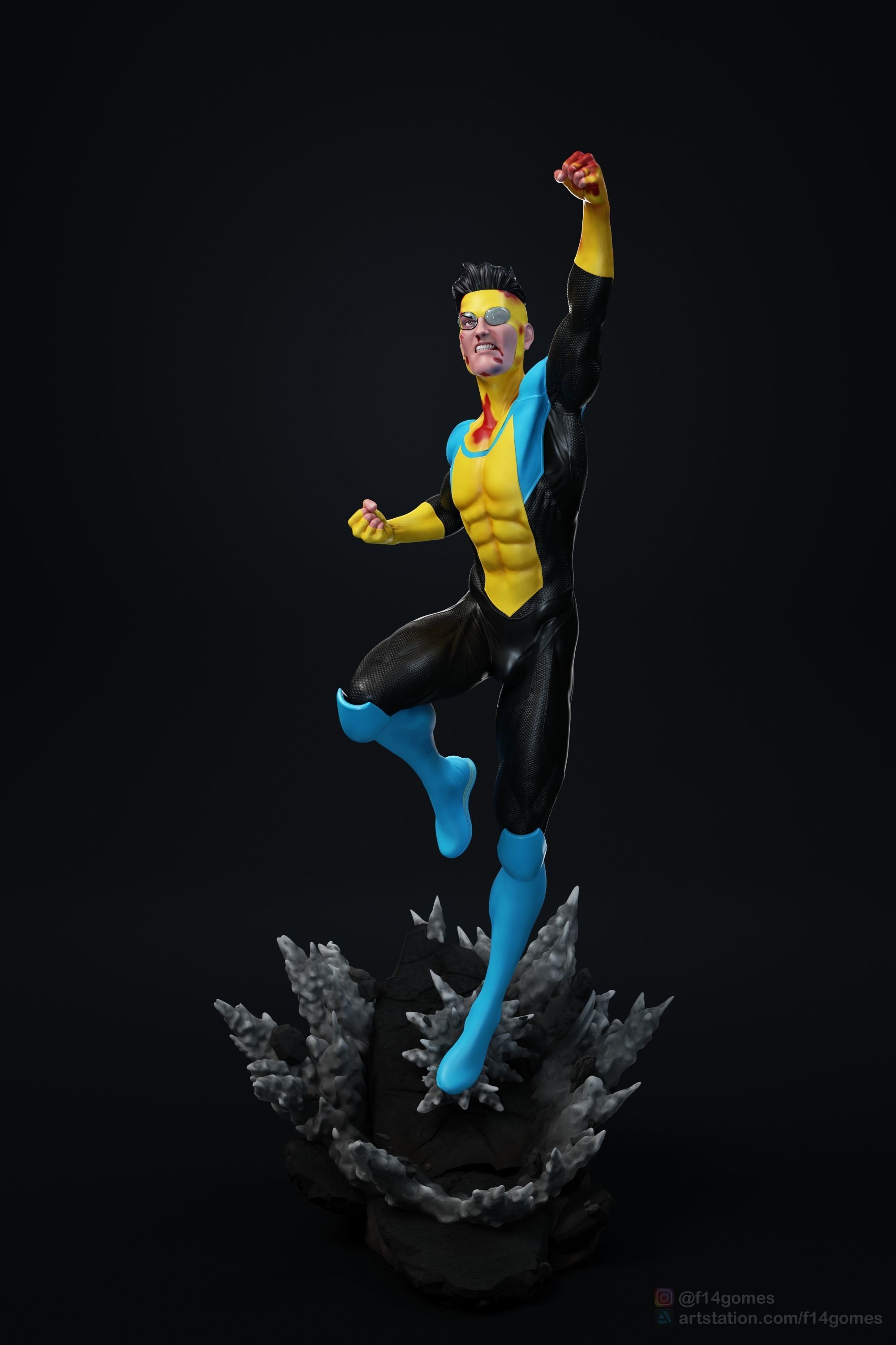  Invincible - Mark Grayson 3D print model_2