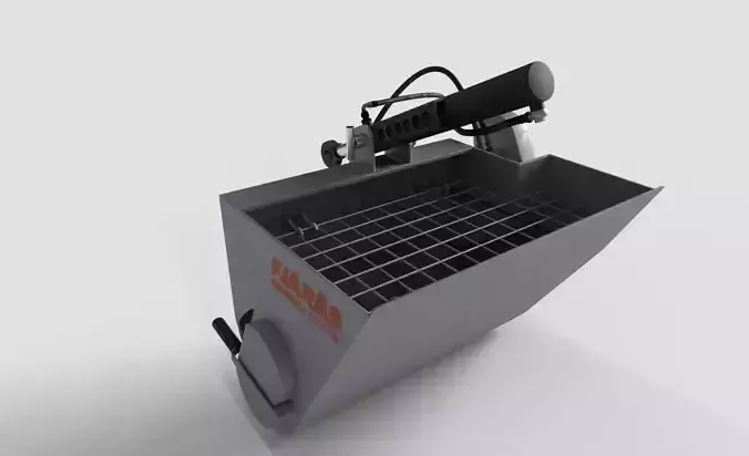 Fjaras back-mounted sand spreader