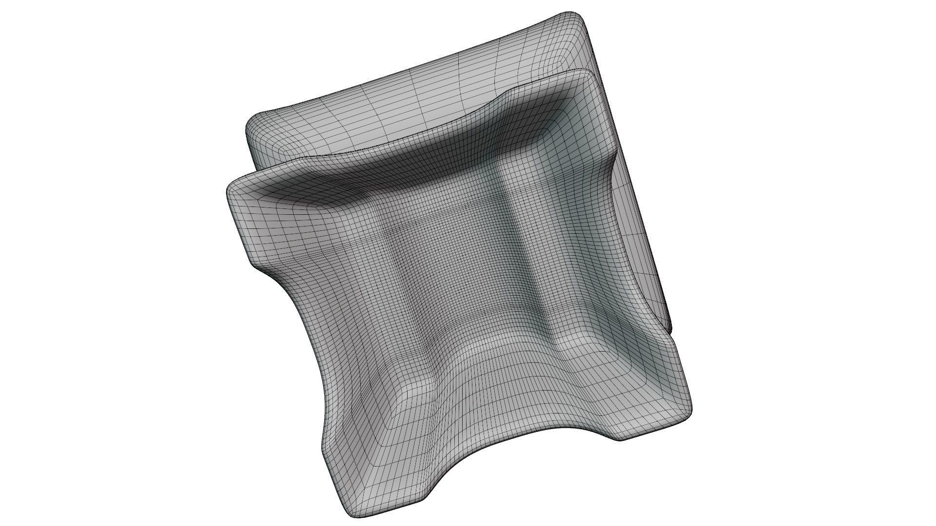 Japanese Toro Lantern 3D model_11