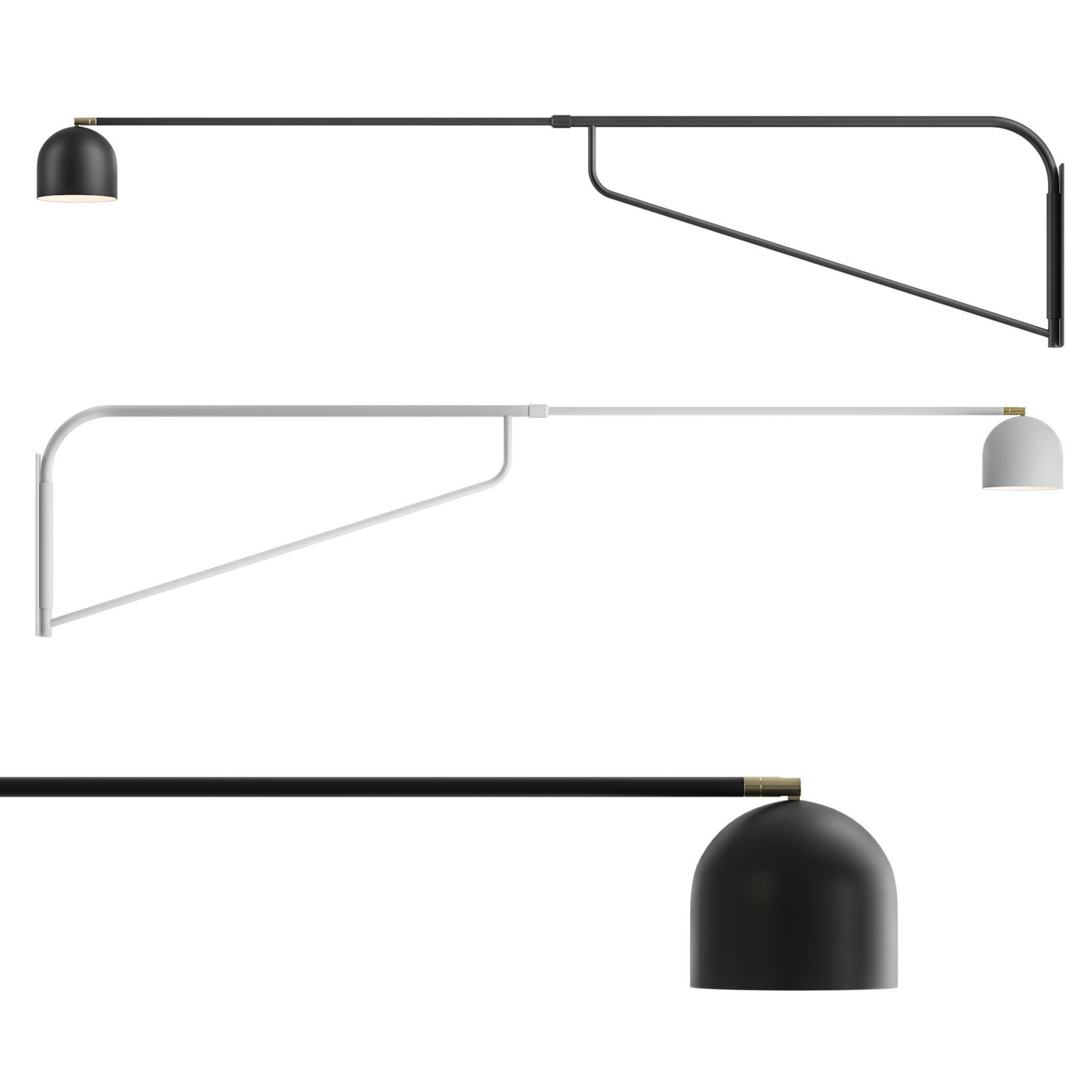 BELLMAN WALL Wall Light 3D model_1