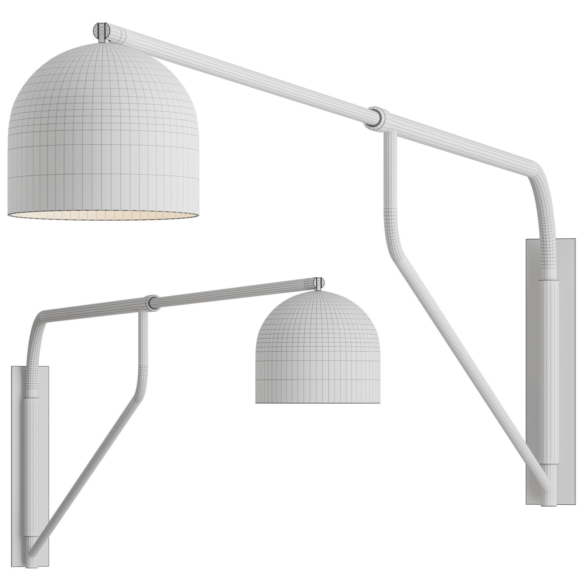 BELLMAN WALL Wall Light 3D model_2