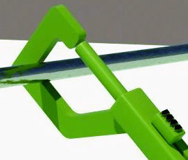 hook trigger keychain 3D print model_19