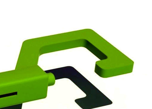 hook trigger keychain 3D print model_18