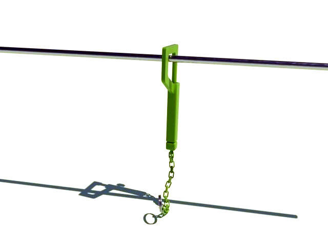 hook trigger keychain 3D print model_6