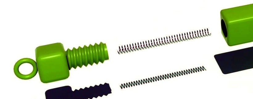 hook trigger keychain 3D print model_21