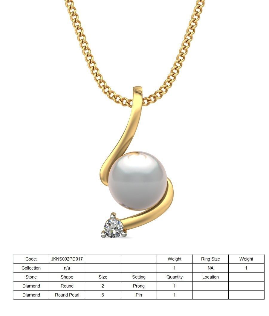 Pendant - 017 3D print model_1