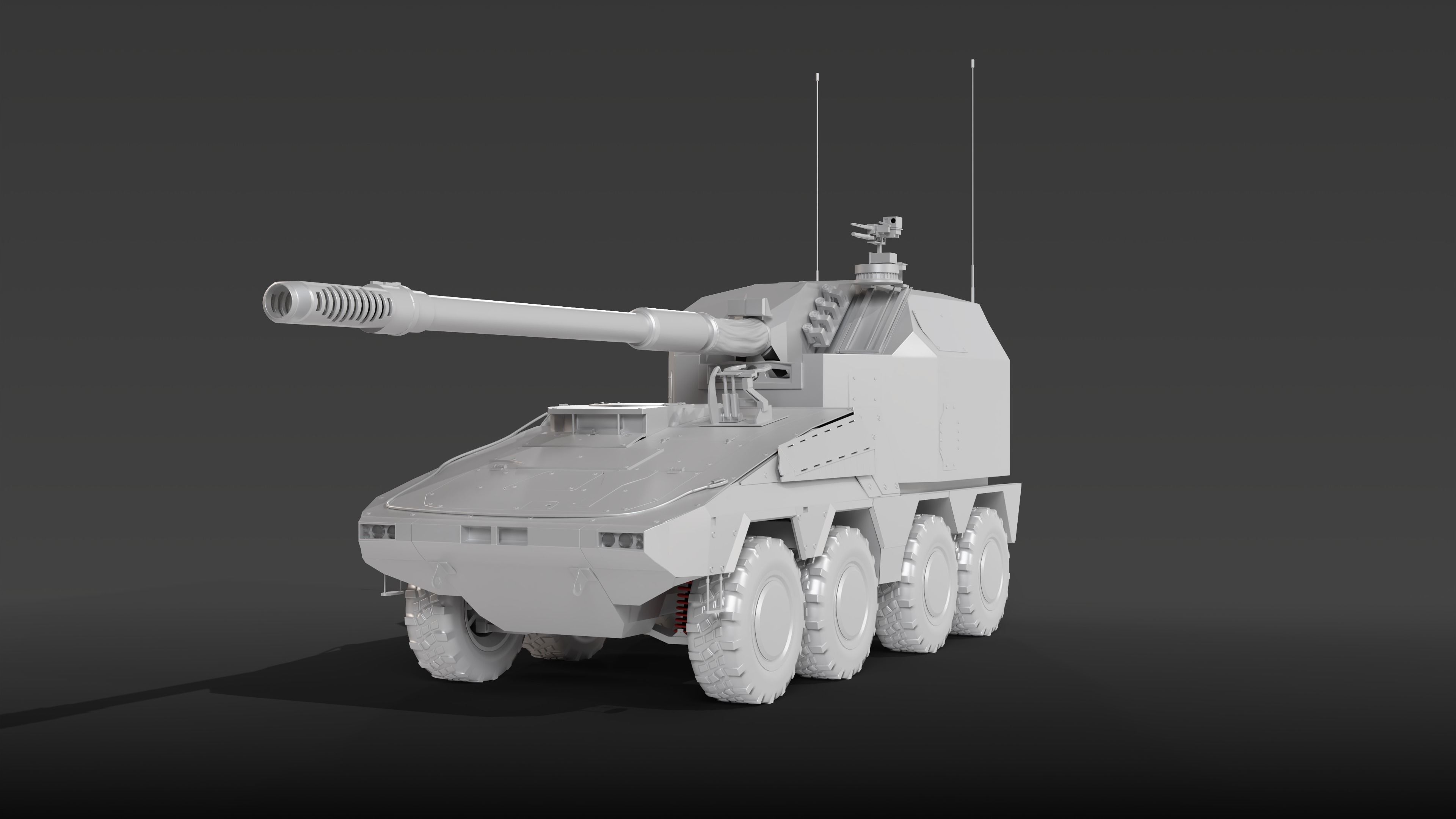 Boxer RCH 155 3D model | CGTrader