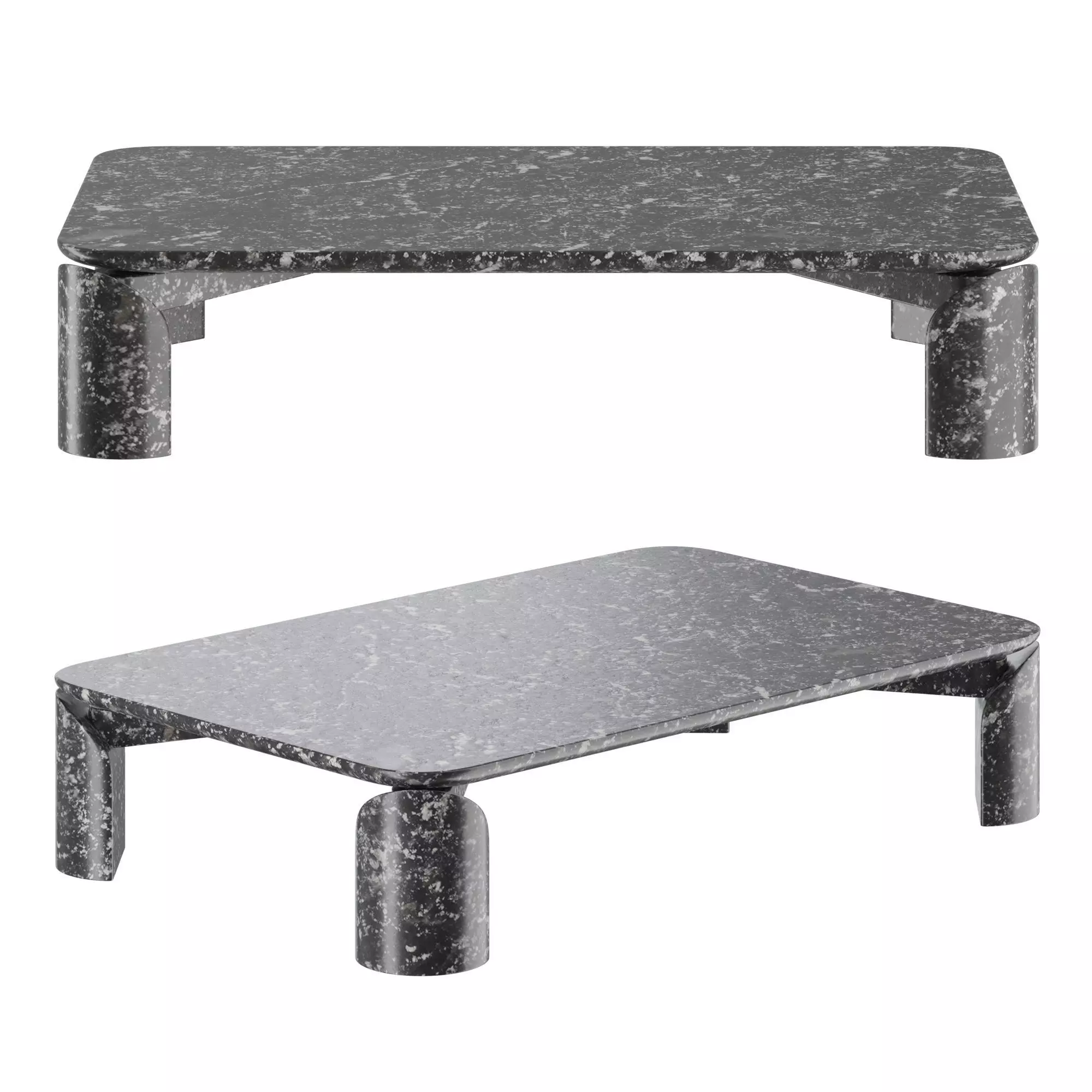 Salvatori TAULA coffee table 3D model_0