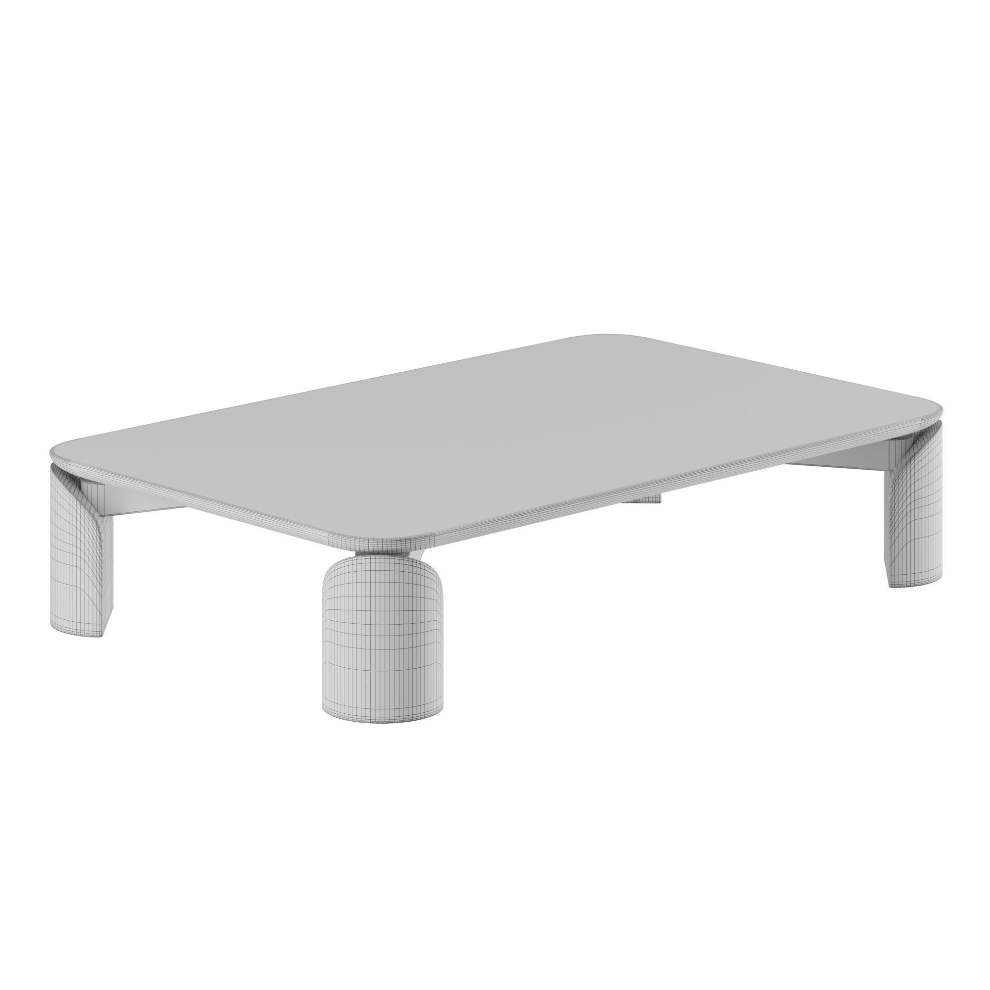 Salvatori TAULA coffee table 3D model_3