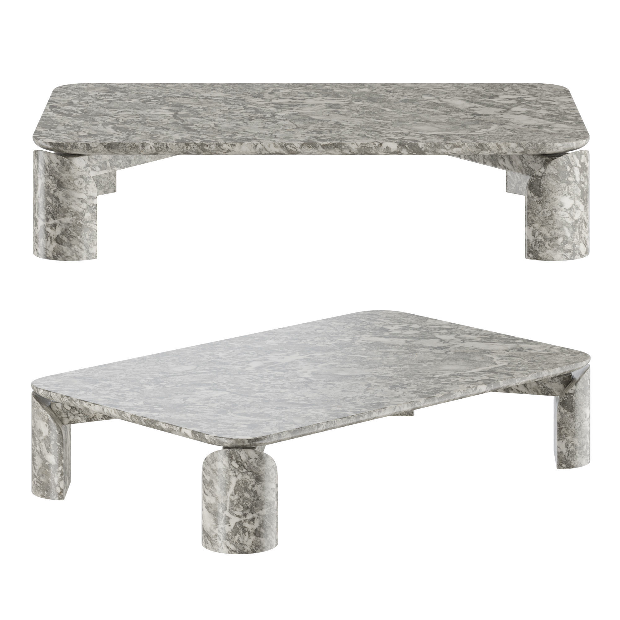 Salvatori TAULA coffee table 3D model_1