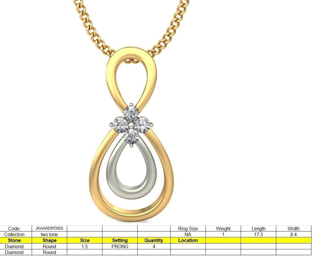 Pendant - 050 3D print model_3