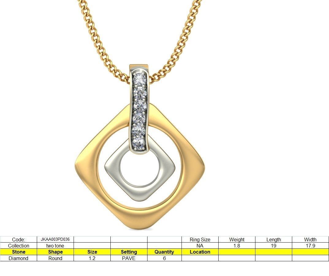 Pendant - 036 3D print model_1