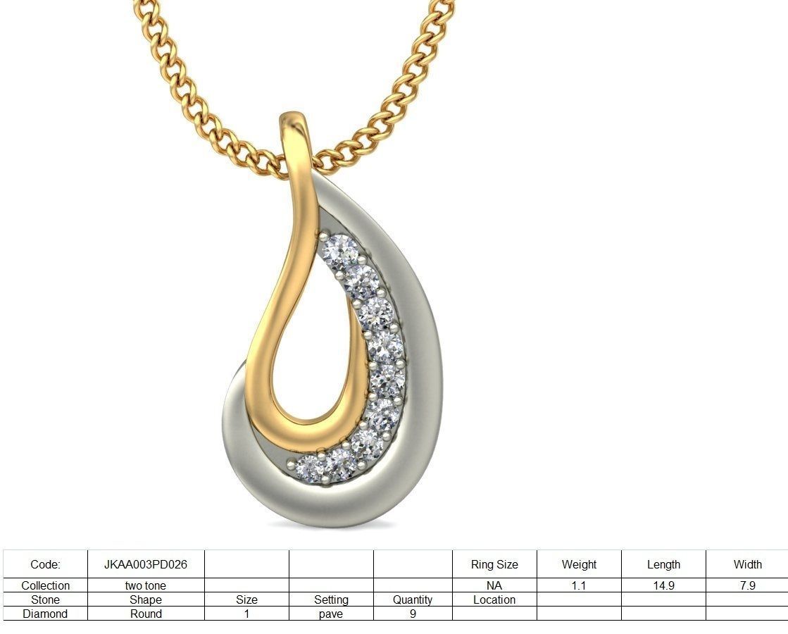 Pendant - 026 3D print model_2