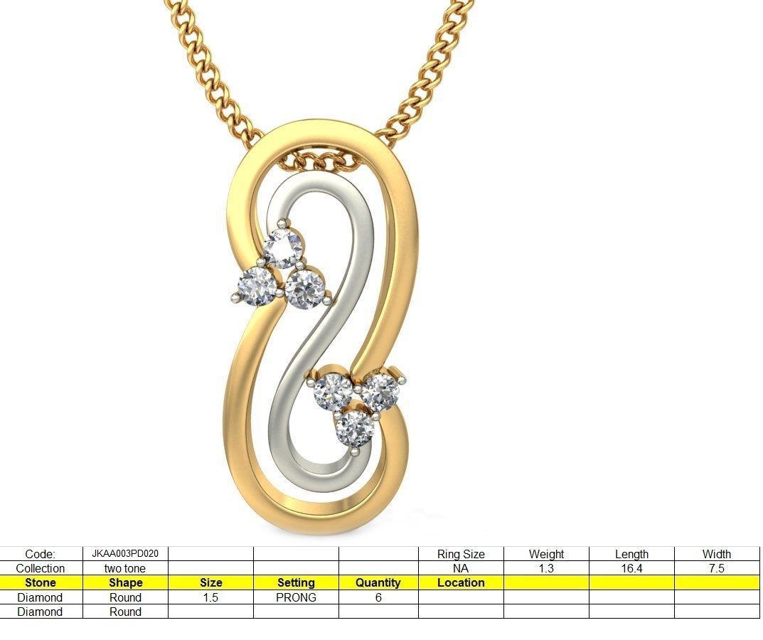 Pendant - 020 3D print model_1