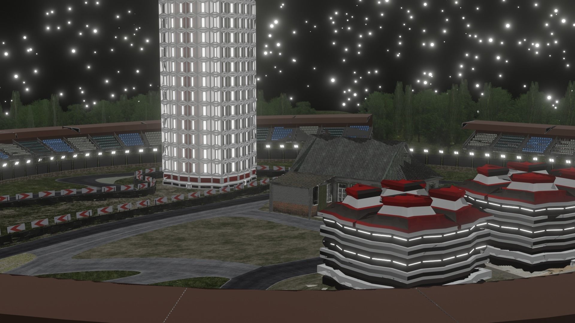 Racetrack For GameDev 3D model_3