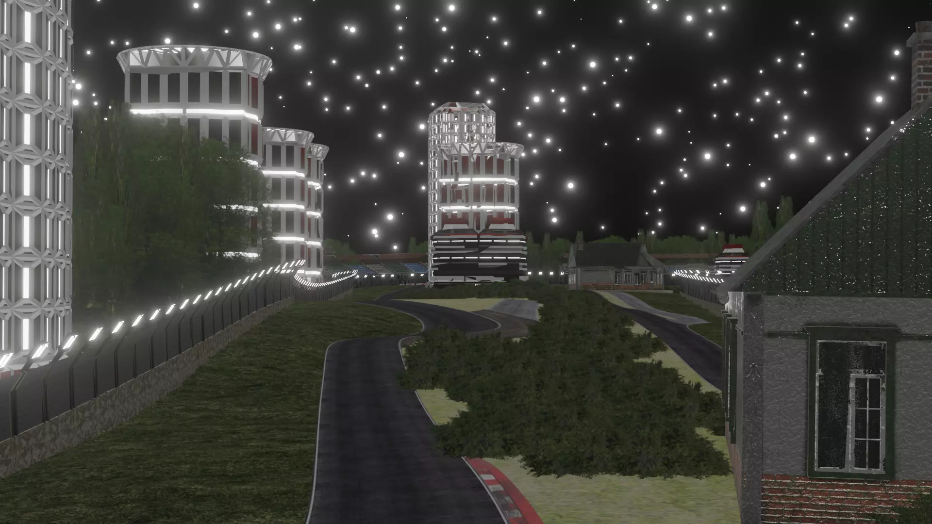 Racetrack For GameDev 3D model_0