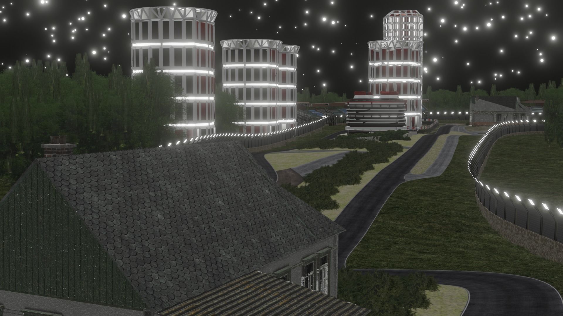 Racetrack For GameDev 3D model_1