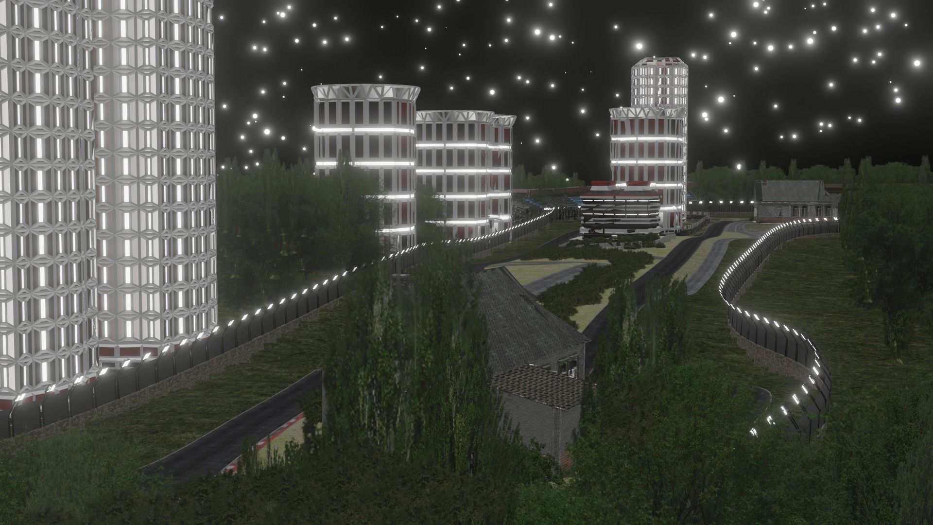 Racetrack For GameDev 3D model_2