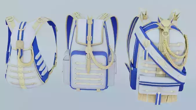 Bag 3x Winter Queen Backpack