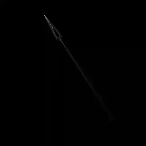  spear PBR low-poly game 