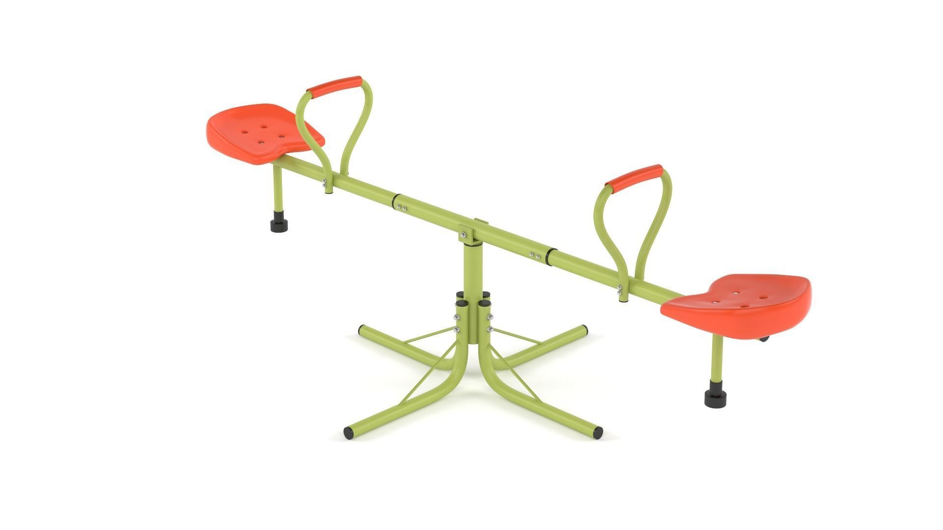 Kids Seesaw Collection 3D model_6