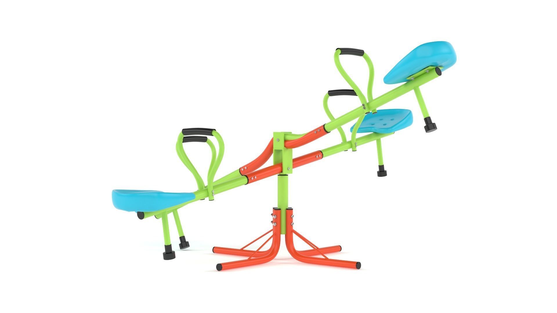 Kids Seesaw Collection 3D model_2