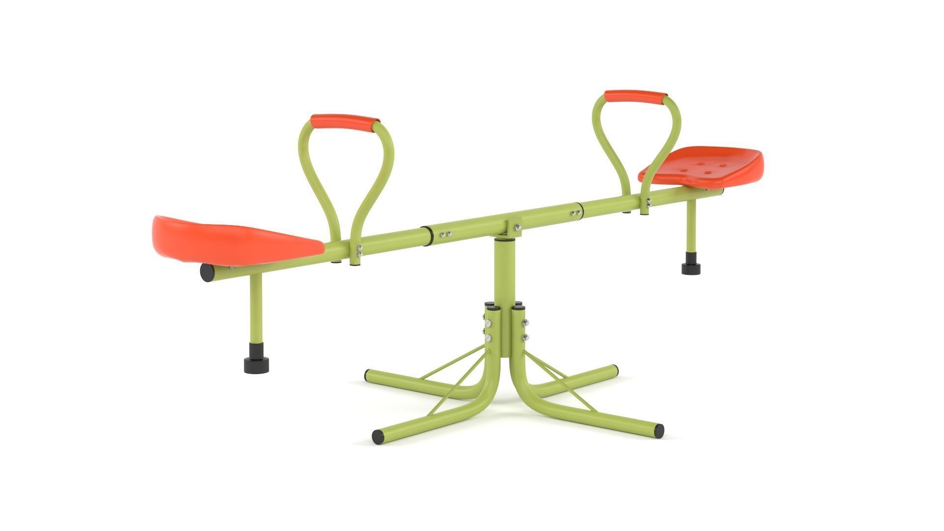 Kids Seesaw Collection 3D model_4