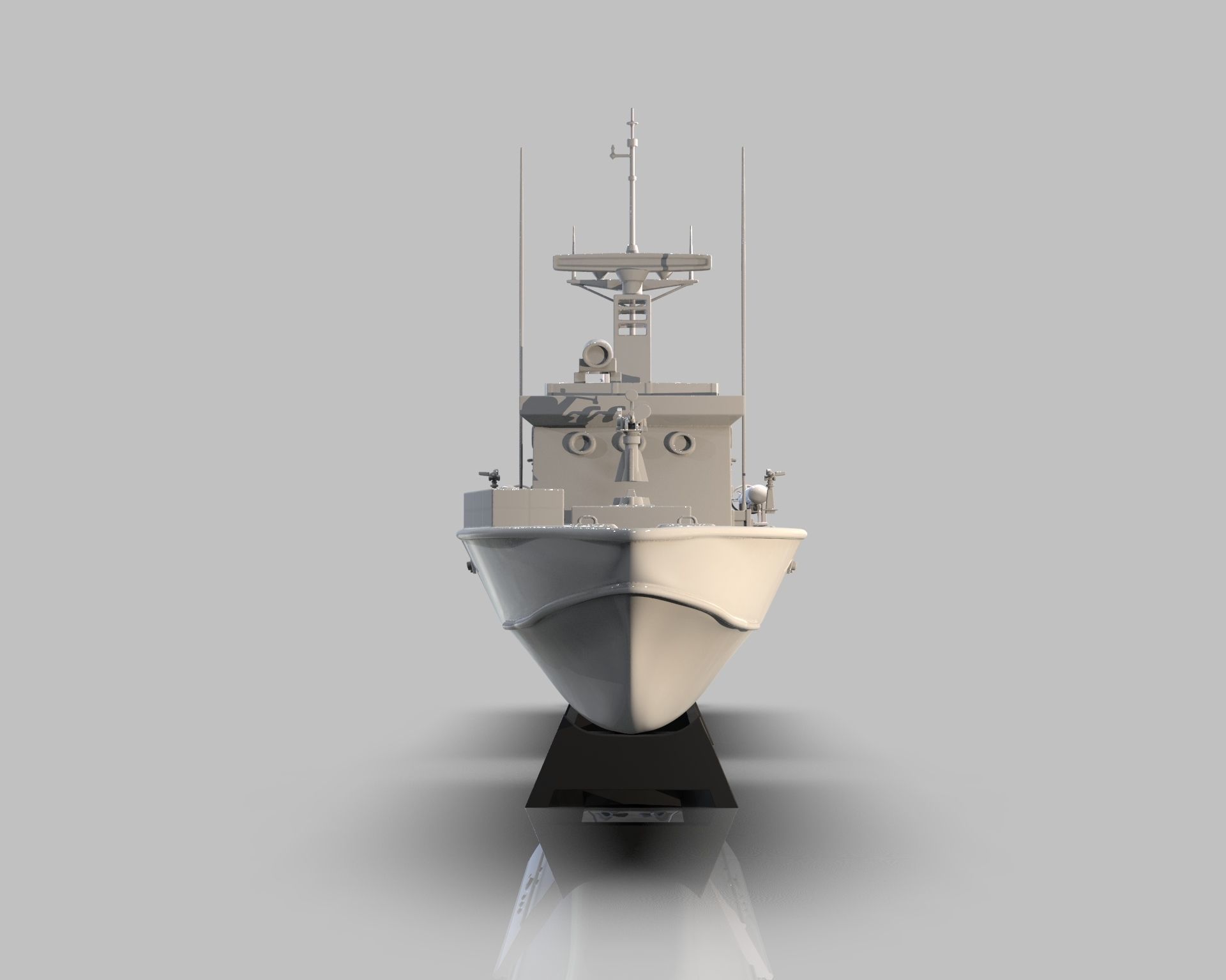 Patrol Torpedo Fast Warship 3D print model_16